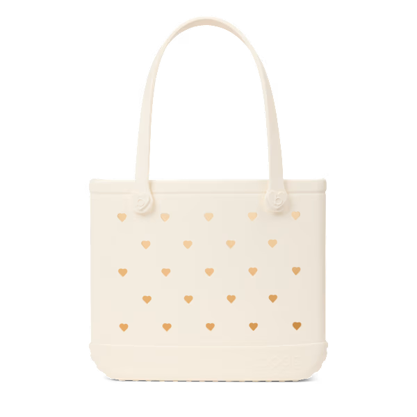 Baby Bogg Bag - Cut Out Heart Coconut