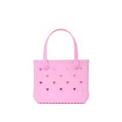 Bitty Bogg Bag - Cut Out Heart Pink Taffy