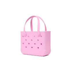 Bitty Bogg Bag - Cut Out Heart Pink Taffy