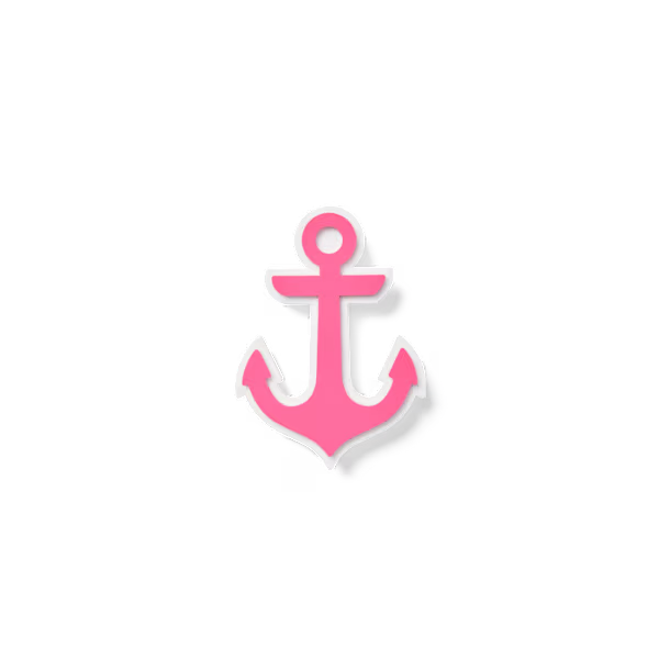 Bogg Bit - Pink Anchor